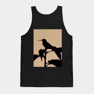 Humming Bird Silhouette Tank Top